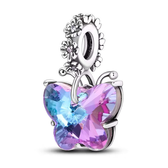 925 Small Purple Butterfly