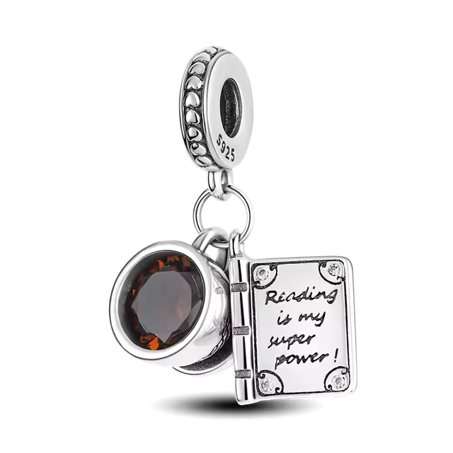 925 Writers Charm