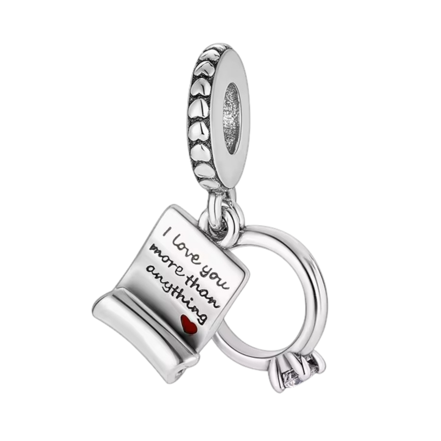 925 "I Love You More Than Anything" Charm - Special Something