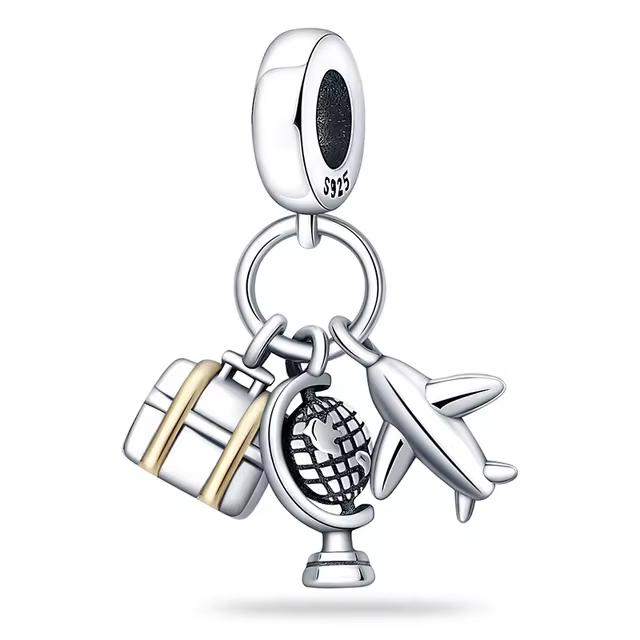 925 Traveller Charm