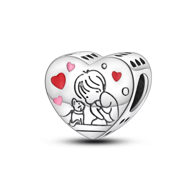 925 Engraved Child & Pet Charm