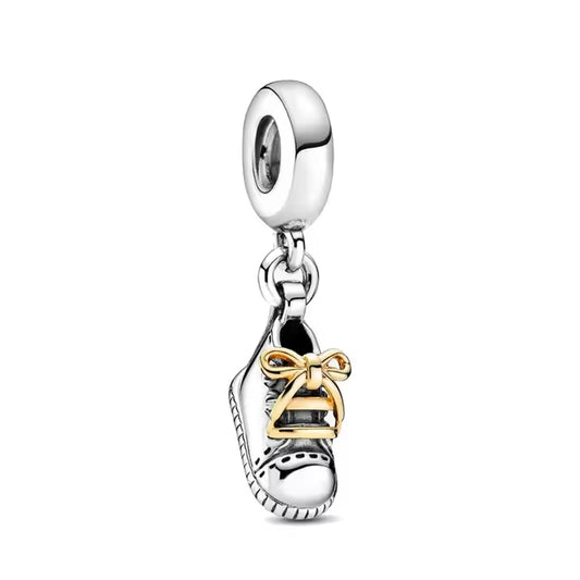 Gold Plated Shoe Charm