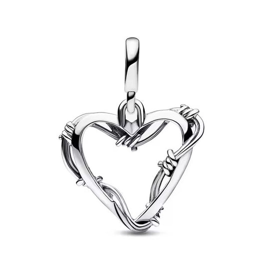 925 Heart Charm