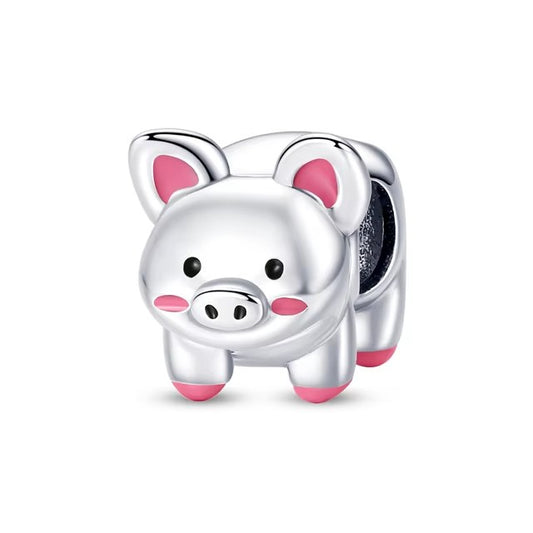 925 Piggy Charm