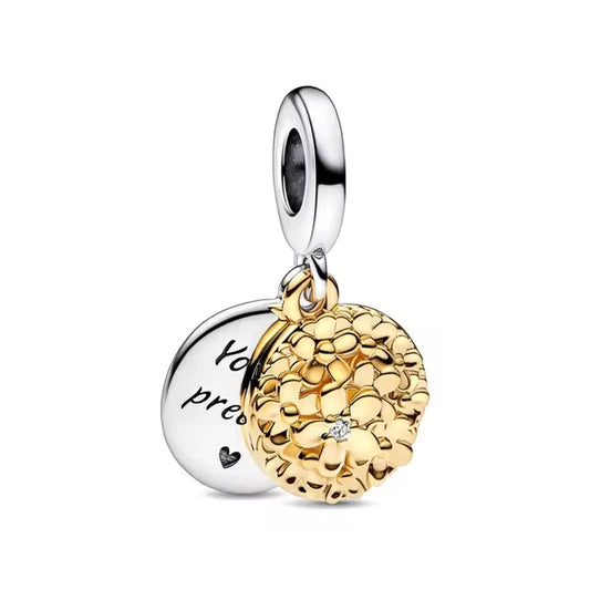 Gold Plated "You Are Precious" Charm