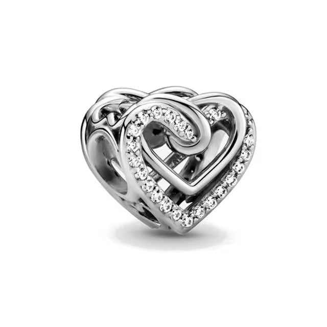 925 Heart Charm