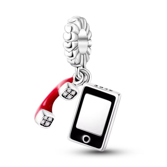 925 Cell Phone Charm