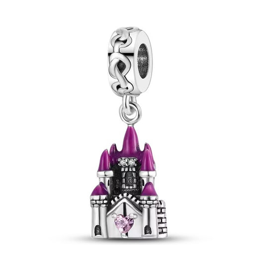 925 Princess Castle Charm