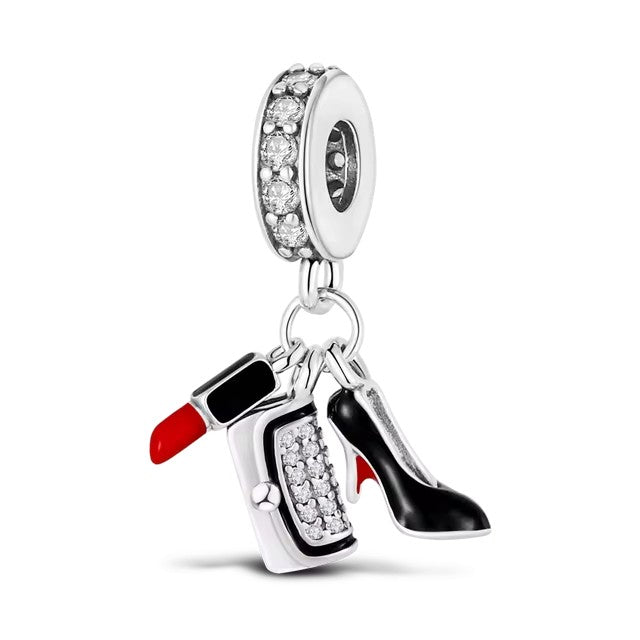 925 Lipstick Charm