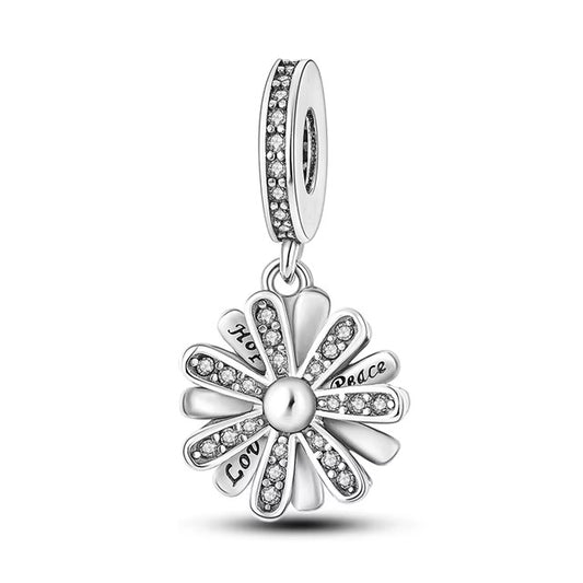 925 Sunflower Charm