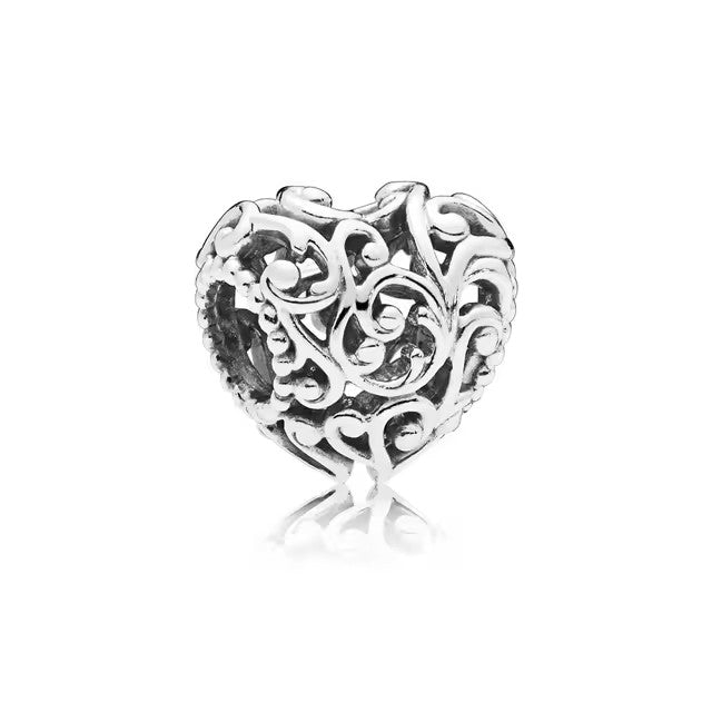 925 Heart Charm