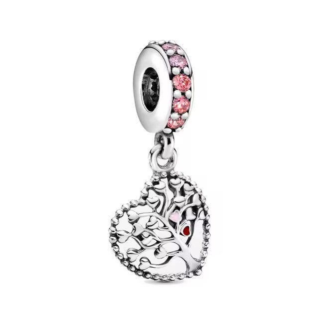 925 Heart Charm