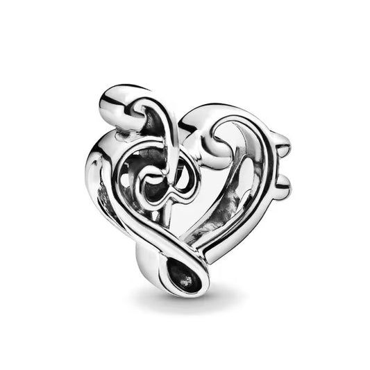 925 Heart Charm