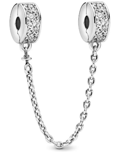 Diamante Rolls Chain Charm