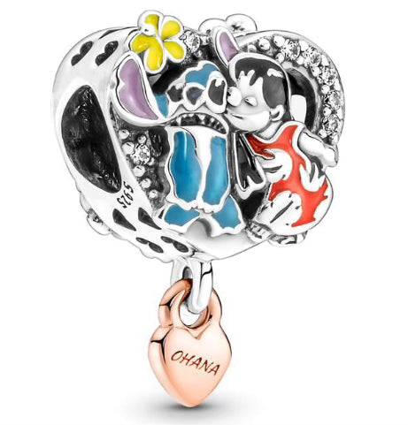 Lola & Sitch Rose Gold Ohana Pendant Charm