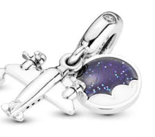 Airplane Wonder Pendant Charm