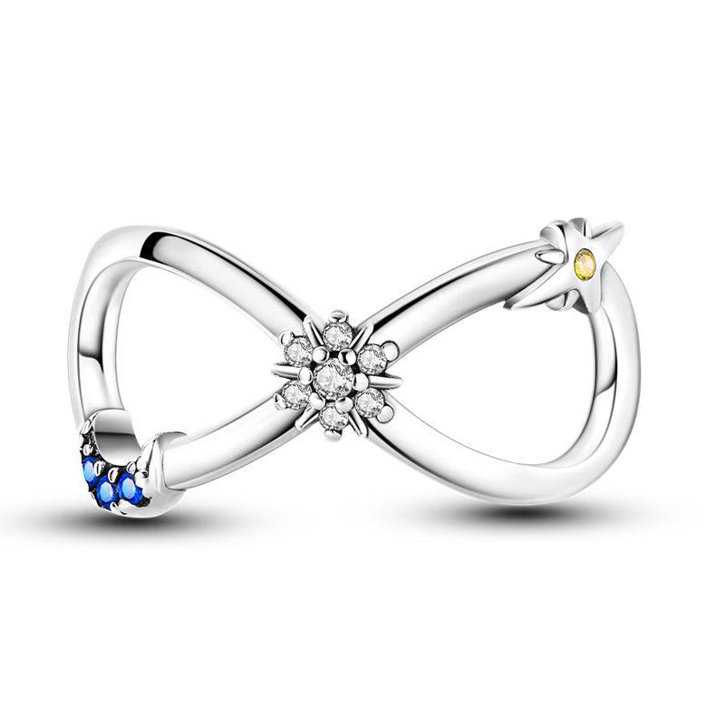 Multicolour Eternity Stars Charm