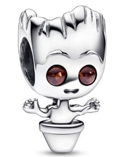 Tree Boy Red Gem Charm