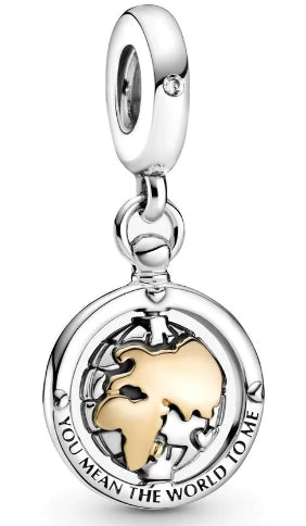 You Mean The World To Mean Pendant Charm