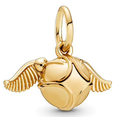 Wizard Golden Ball Pendant Charm