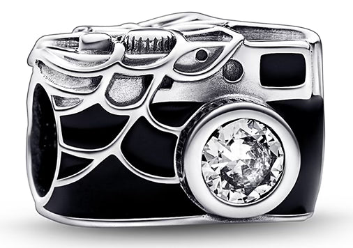 Diamante Flash Camera Charm