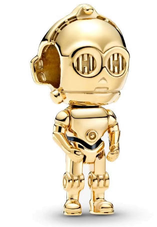 Golden Robot Armour Charm