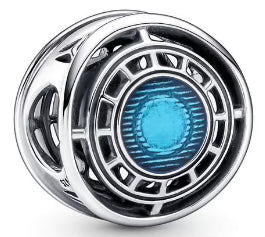 Blue Portal Round Charm