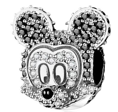 Mr.Mouse Diamante Detail Charm