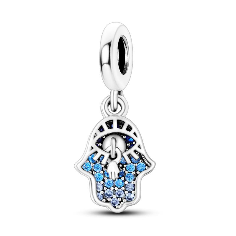 Blue Evil Eye Hand Charm