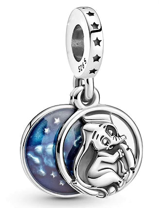 Blue, Stars, & Elephant Charm