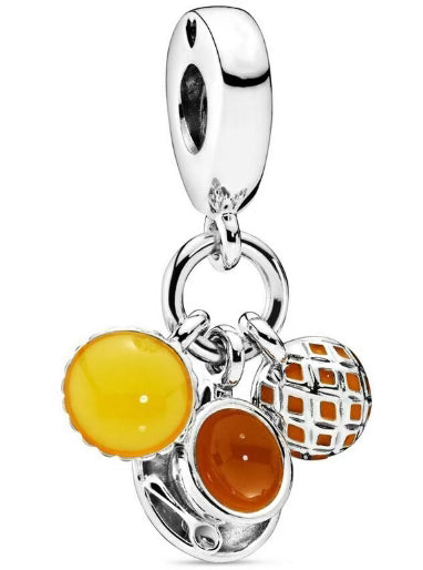 Soup & Pie Pendant Charm