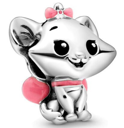 Pink Bow Pet Charm