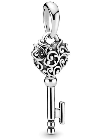 Detailed Key Pendant Charm