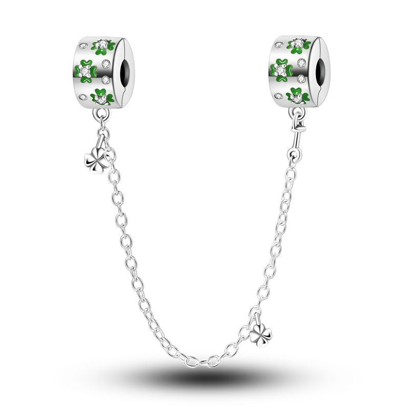 4-Leaf Clover Lucky Chain Charm
