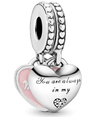 You Are Always In My Heart Pendant Charm