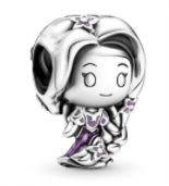 Purple Dress Girl Charm