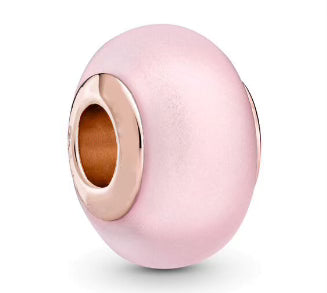 Baby Pink Round Charm