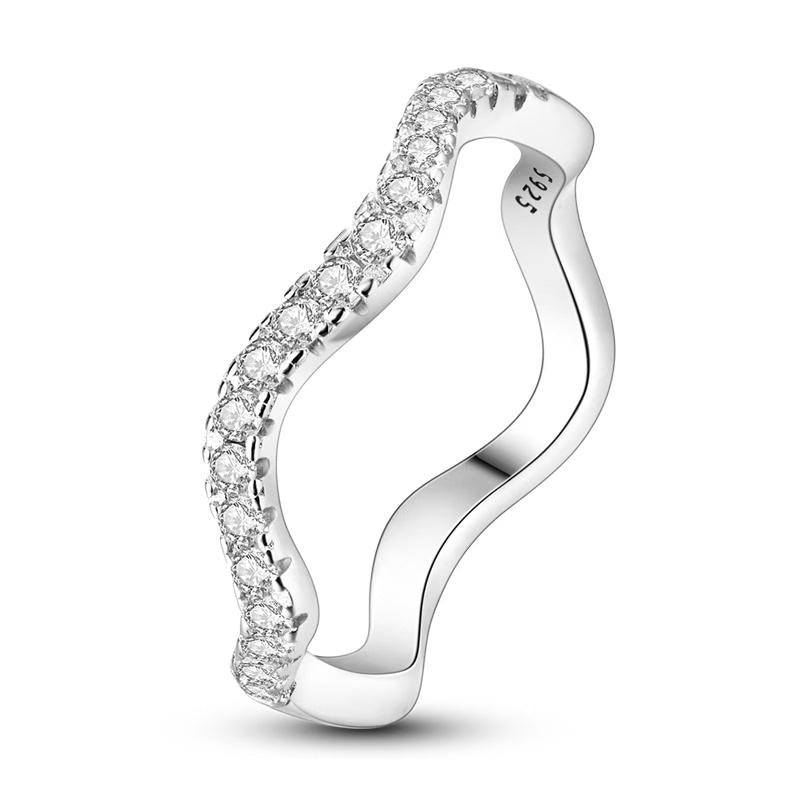 Waves Diamante Ring