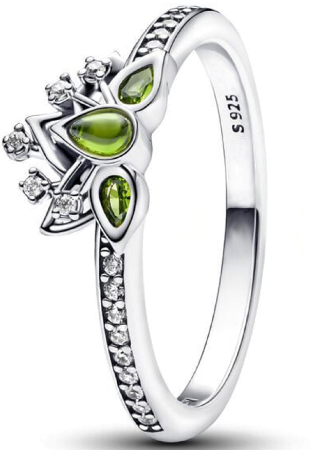 Green Diamante Ring