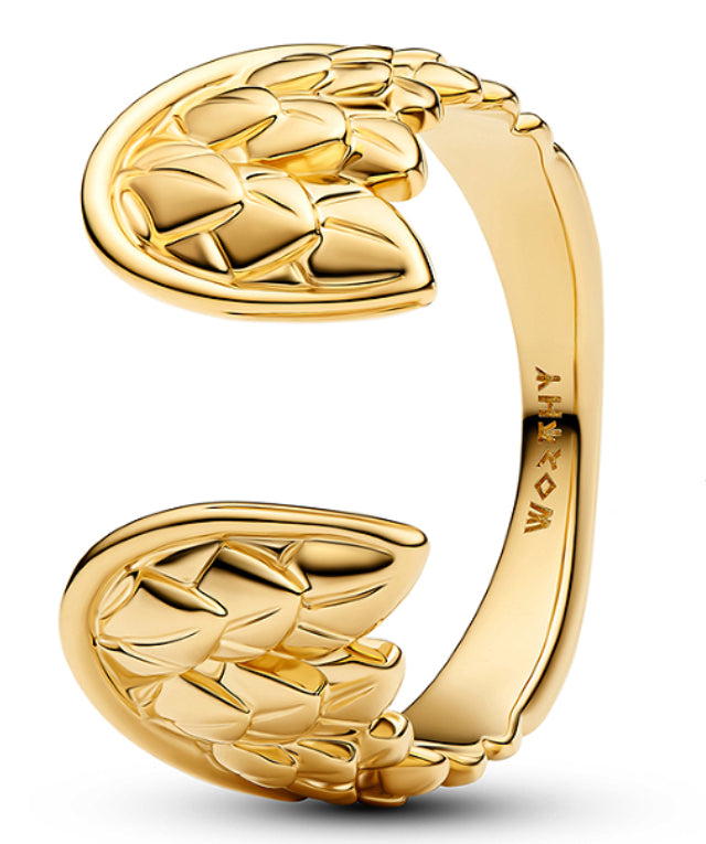 Worthy Golden Wings Open Ring