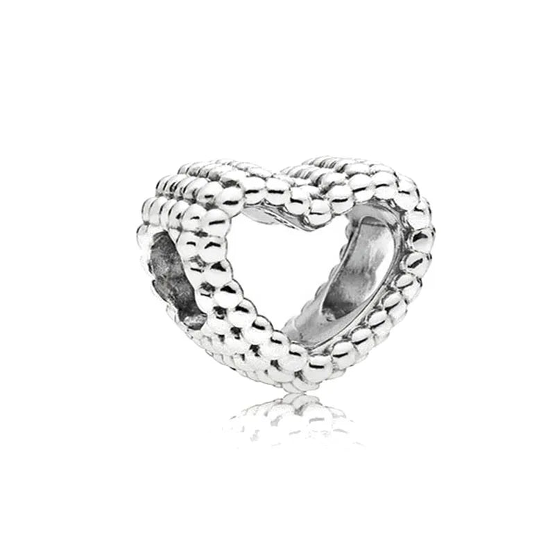 925 Heart Charm B140-Y