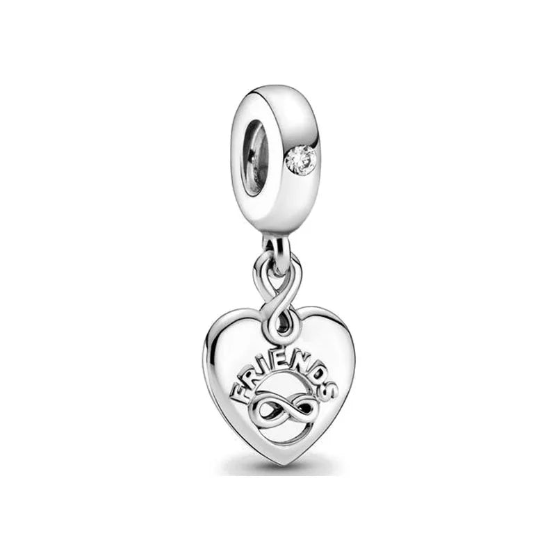 925 Heart Charm