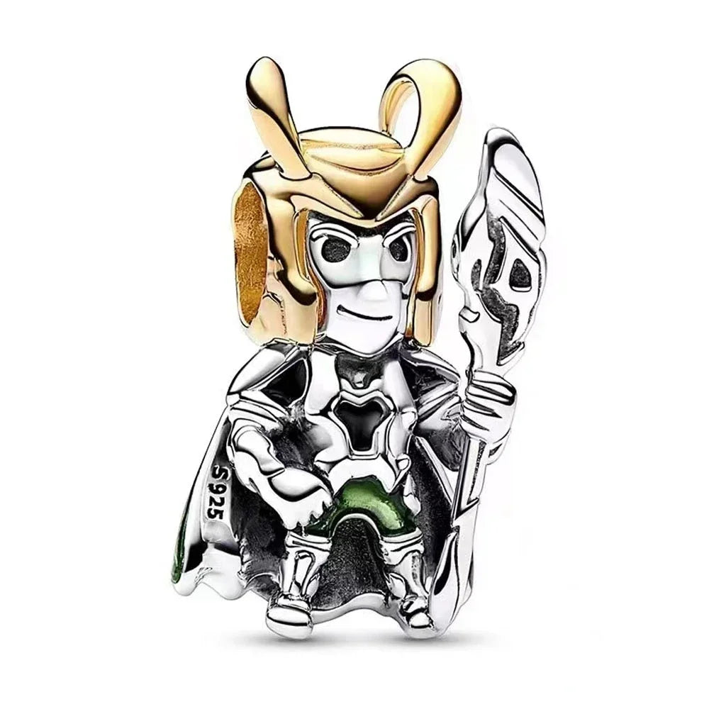 925 Hero Charm Pink