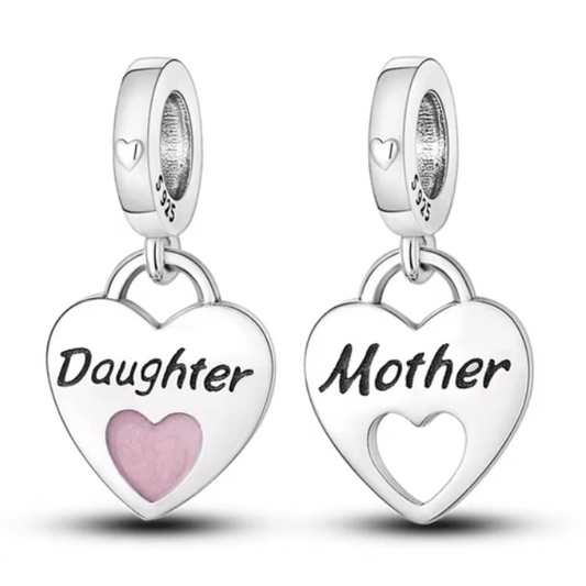 925 Mother-Daughter Two-Piece Charm #2 - Special Something