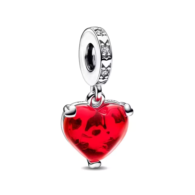 925 Transparent Heart Charm - Special Something