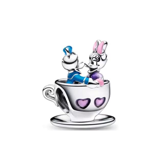 925 Duck Teacup Charm - Special Something