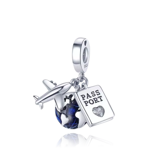 925 Global Passport Traveller Charm - Special Something