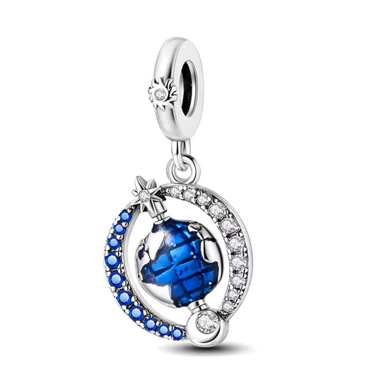 925 Globe Charm - Special Something