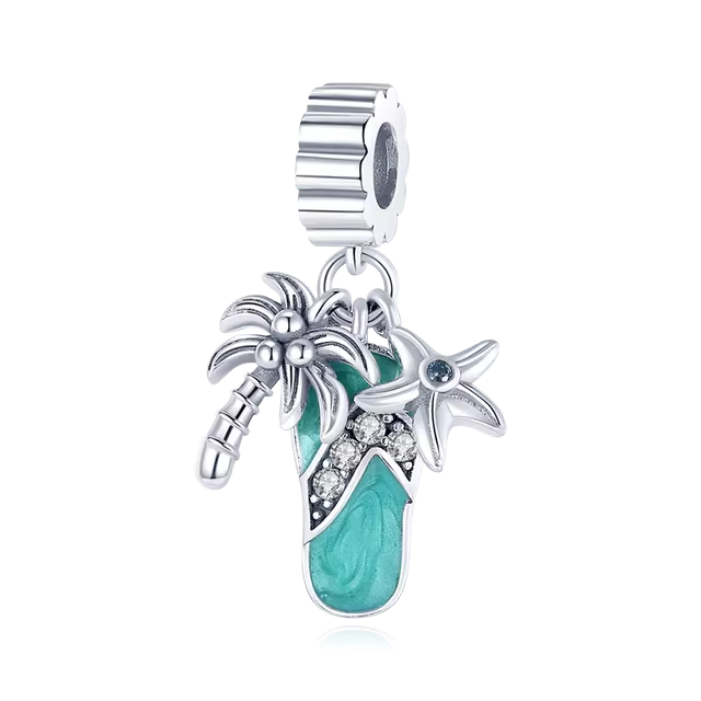 925 Flip Flop Charm