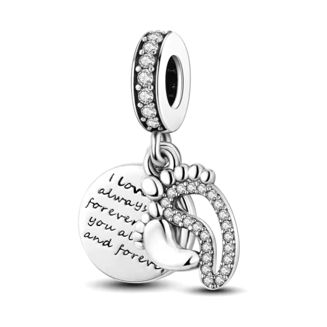 925 Bearfoot Friendship Charm - Special Something